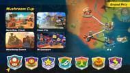 The courses for the Mushroom Cup (Image via Nintendo)